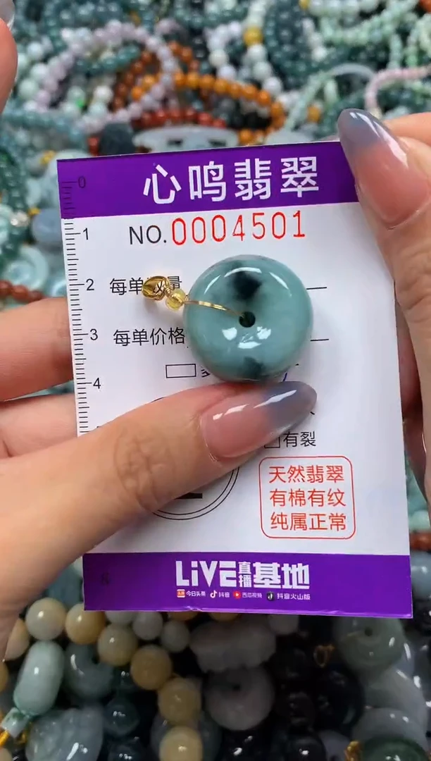 颈饰未镶嵌翡翠闪购004501