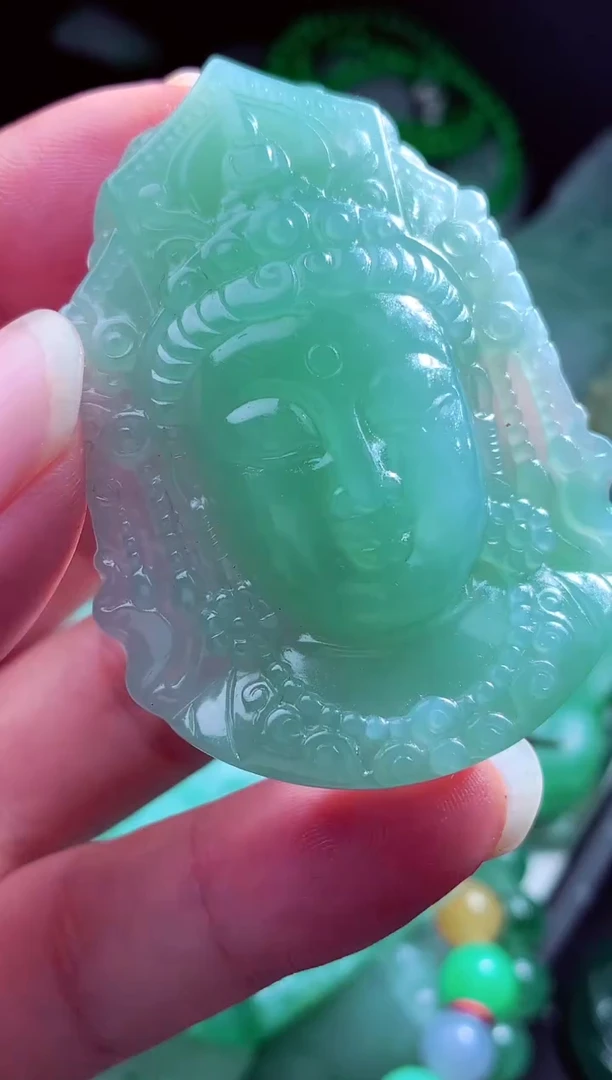 未镶嵌定制翡翠标*?翡翠毛货定制