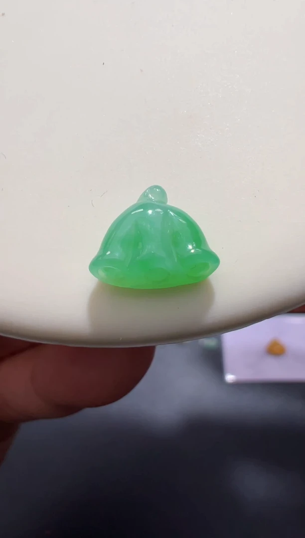 未镶嵌定制翡翠10*10.1*4.7莲蓬