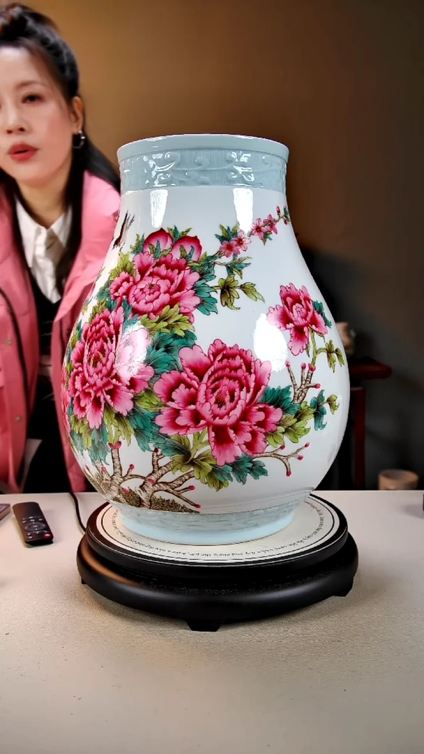 摆件陶景德镇手绘陶瓷39