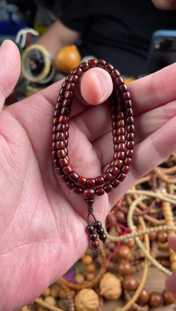 【闪购商品】小叶紫檀吊坠王胖子文玩工作室小叶紫檀高油高密5.3