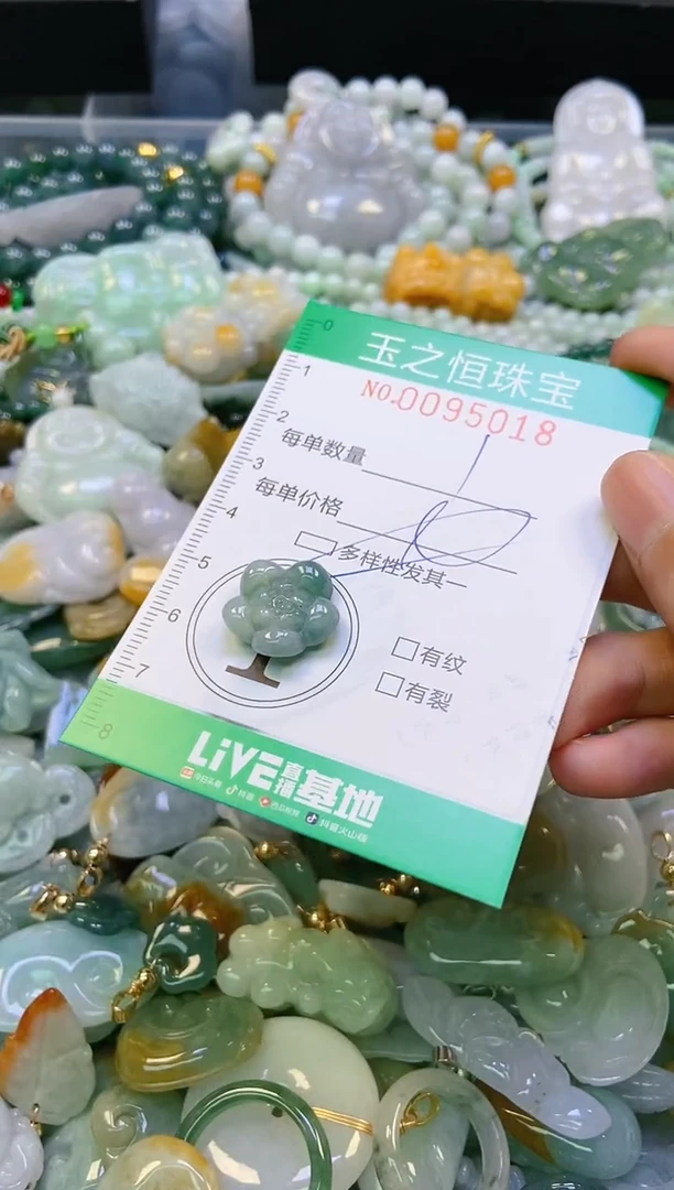 翡翠未镶嵌颈饰闪购0095018多样性发其一