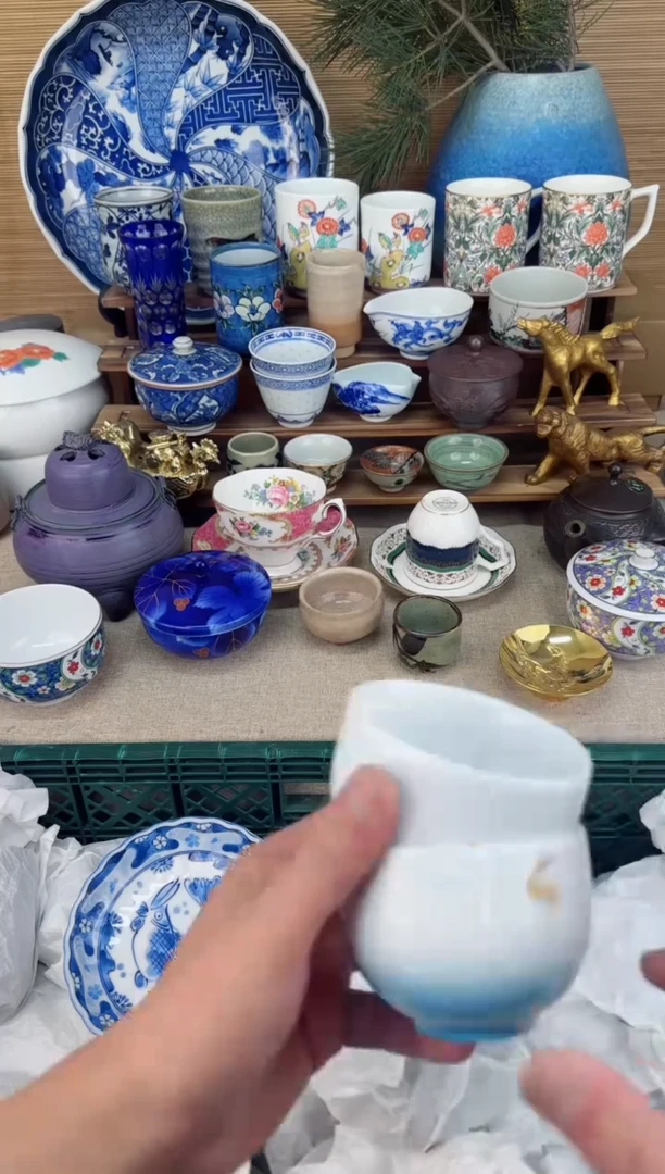 【闪购商品】瓷片茶盏陶瓷陶器