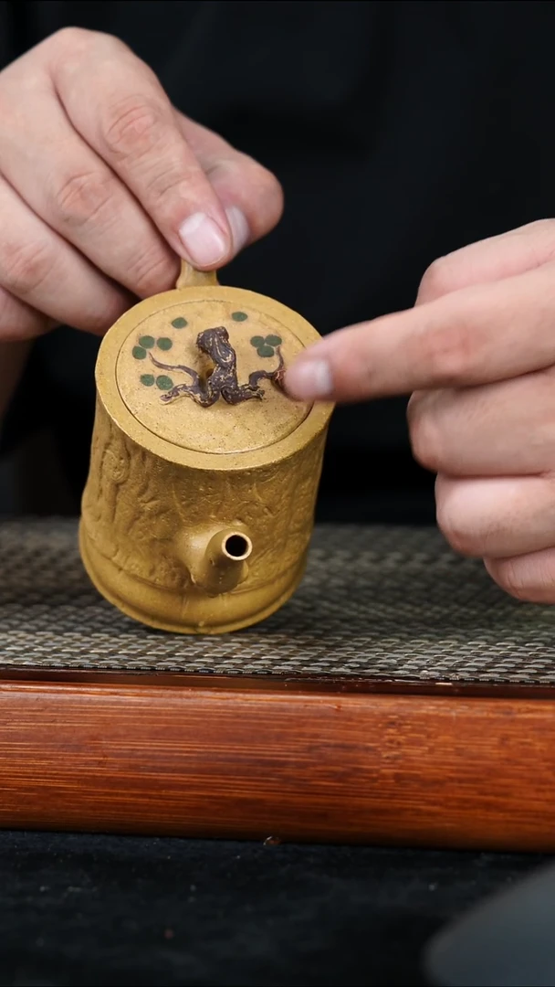 茶壶紫砂宜兴紫砂壶  210cc