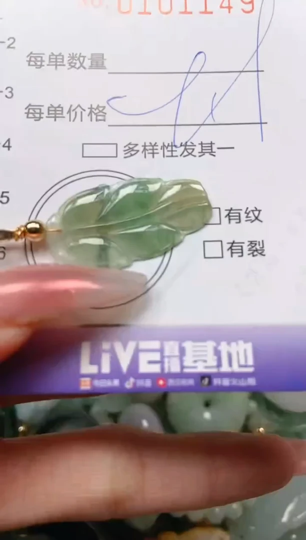 【闪购商品】翡翠颈饰未镶嵌闪购0101149