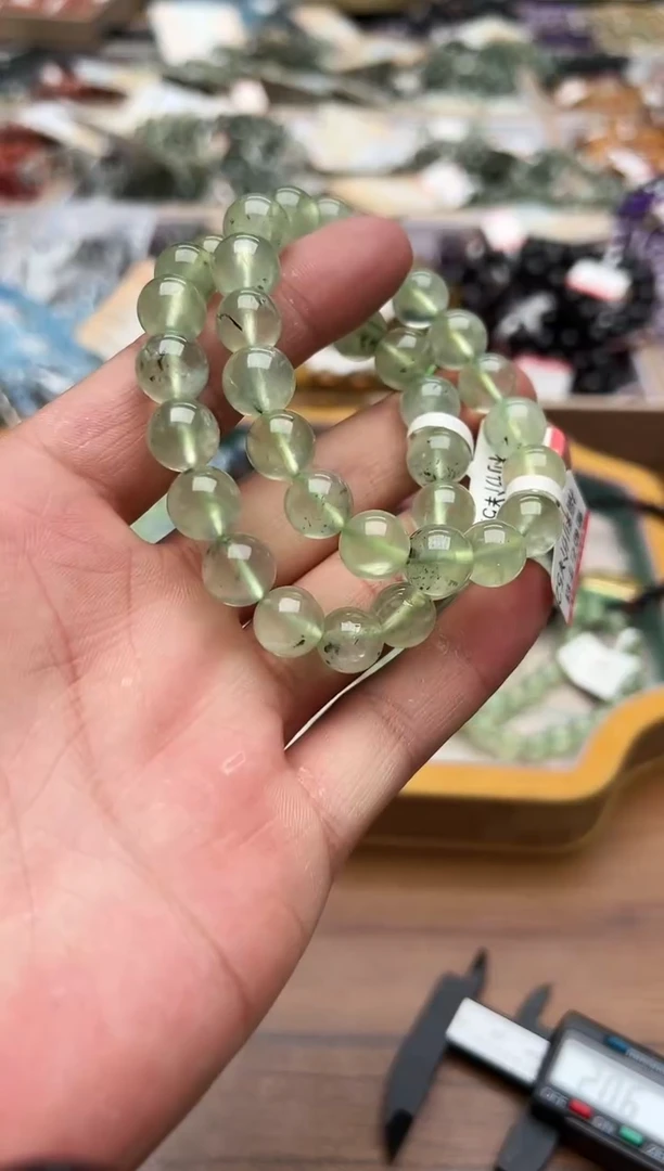 合成欧泊颈饰未镶嵌葡萄石手链 卡10