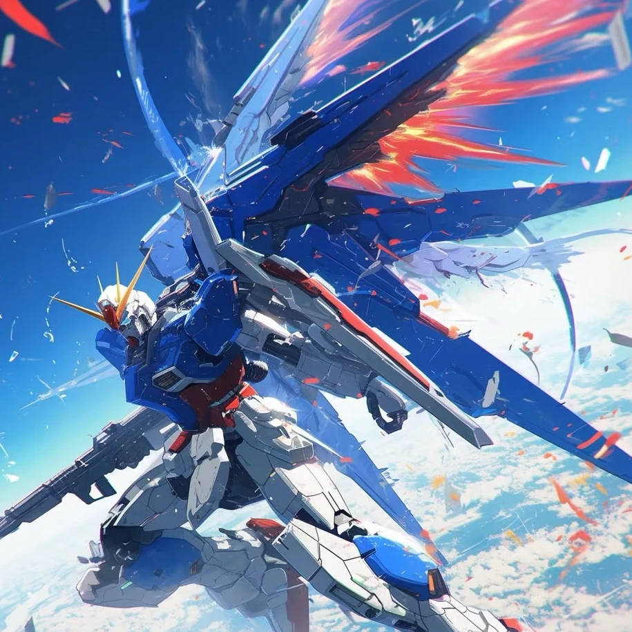 【奢潮魔方】明盒潮玩高达钥匙扣 赠品高达模型 29.9无限