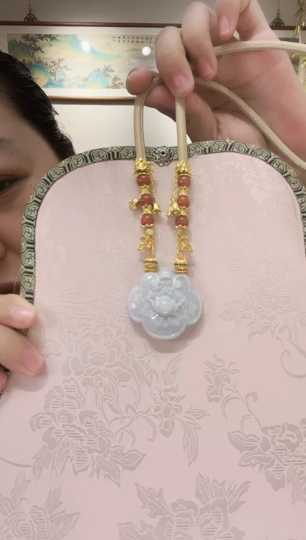 吊坠(赠链)合金翡翠国风