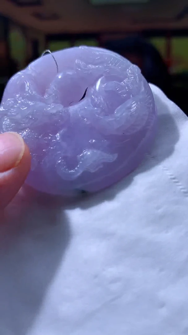 【闪购商品】定制翡翠未镶嵌1091hn-毛货挂件19