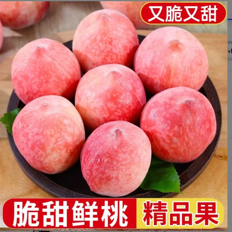 正宗水蜜桃新鲜现摘桃子新鲜当季毛桃脆桃整箱包邮L1
