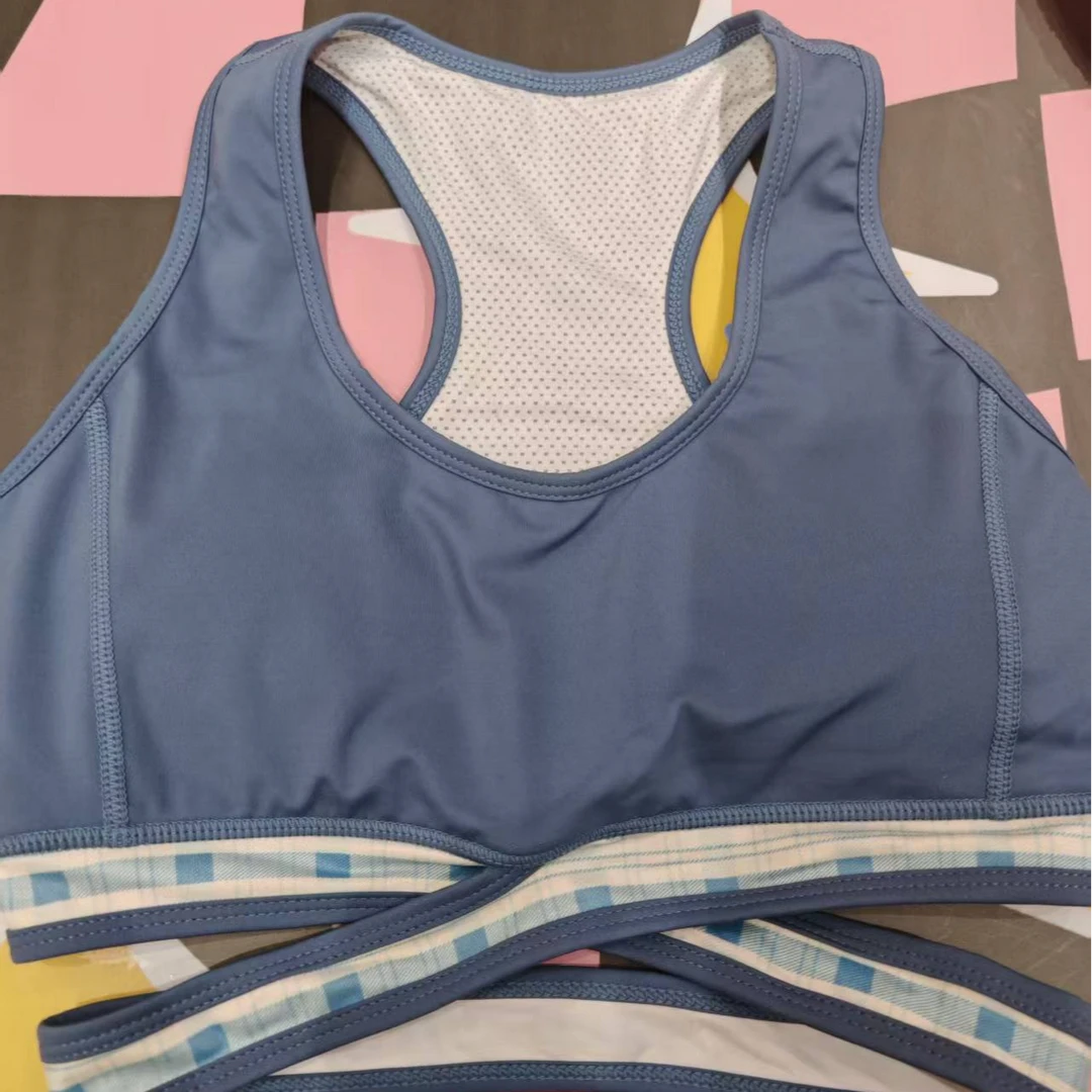 【奥体自播】瑜伽运动有腰带工字背心