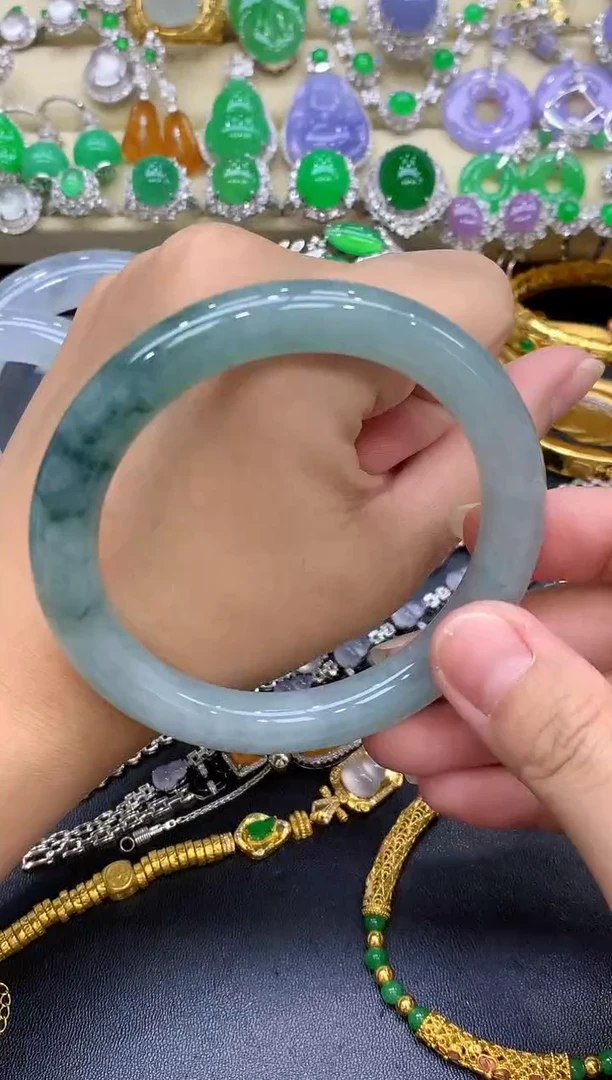 未镶嵌手镯翡翠288-中国好珍宝