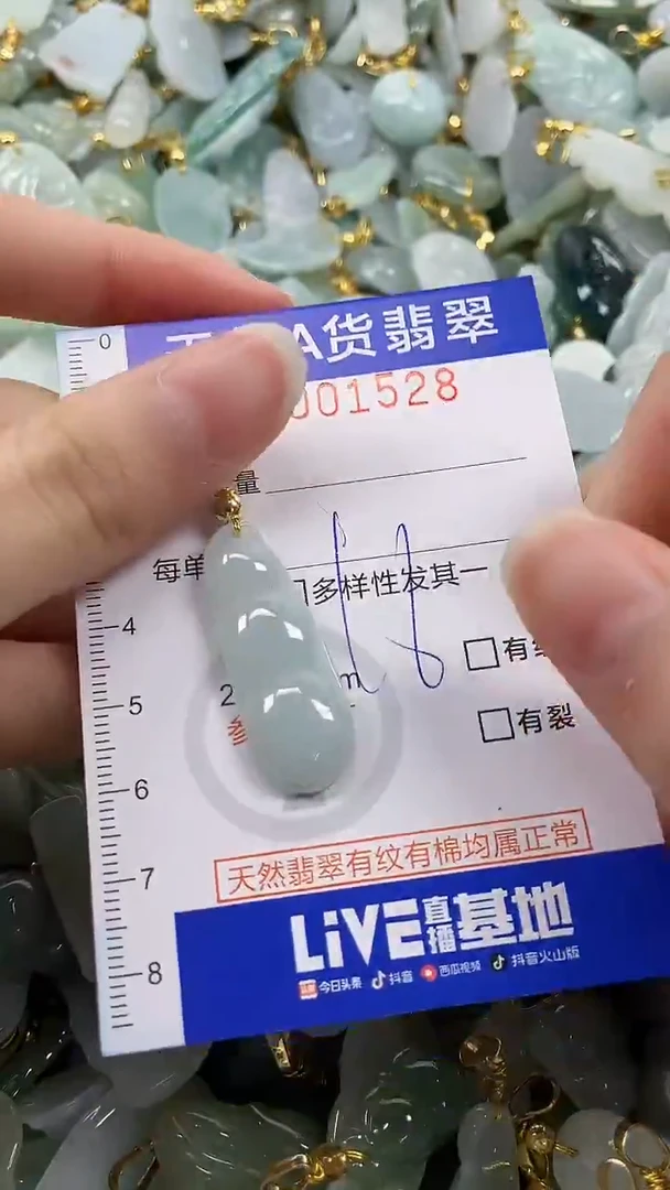 颈饰未镶嵌翡翠纯天然货a翡翠