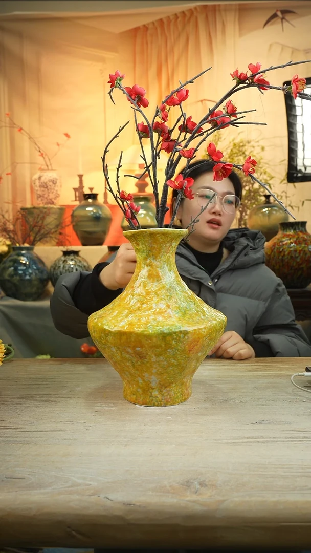 高29口11高温陶瓷花瓶