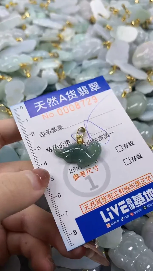颈饰未镶嵌翡翠灬***灬天然A货翡翠