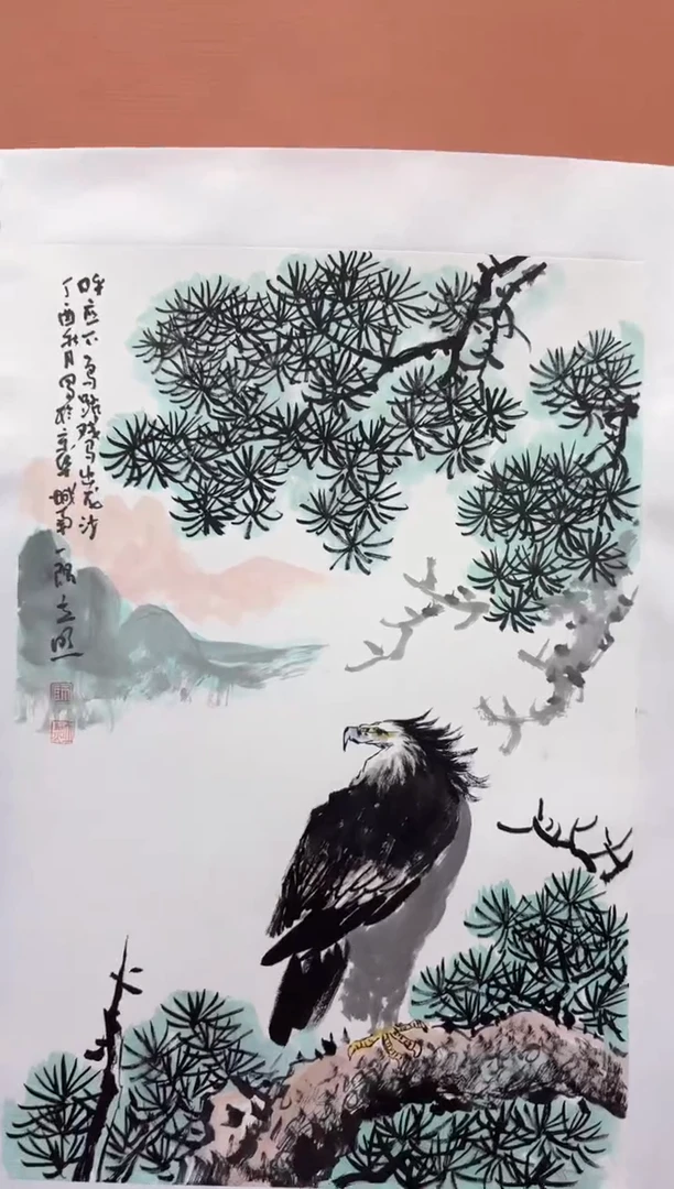国画师立照老师国画作品