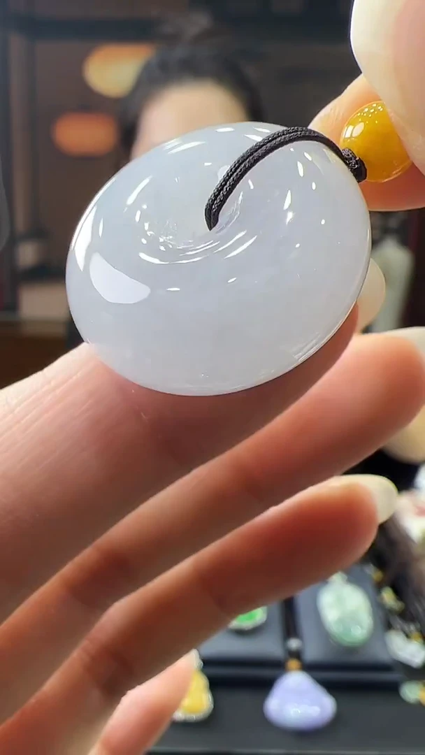未镶嵌挂件翡翠甜甜圈