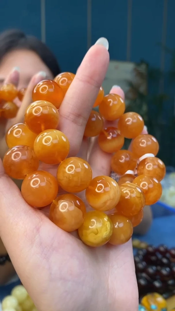 裸石琥珀未镶嵌1/5多样性发其一27