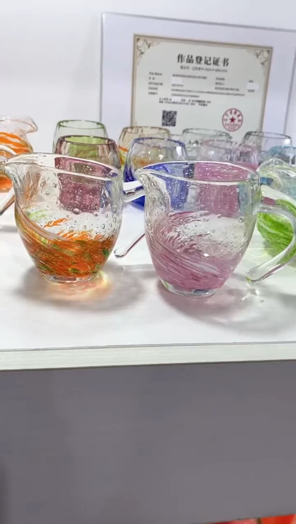 【闪购商品】琉璃慕忆家花瓶一对