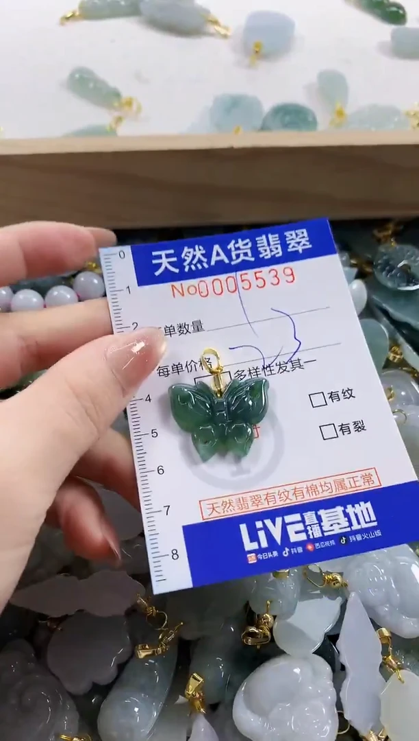 颈饰未镶嵌翡翠天然A货翡翠