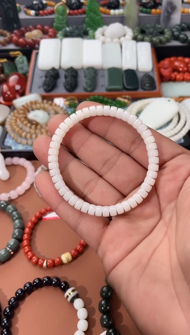 【闪购商品】和田玉手串未镶嵌多样性发一件10