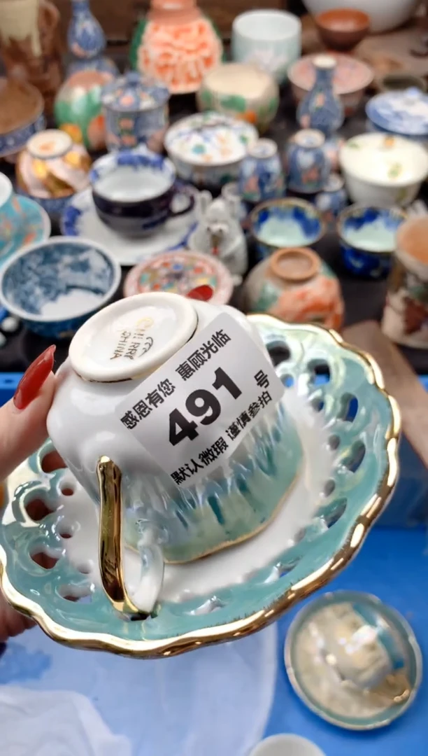 【闪购商品】瓷片494号九姑娘工艺品瓷器