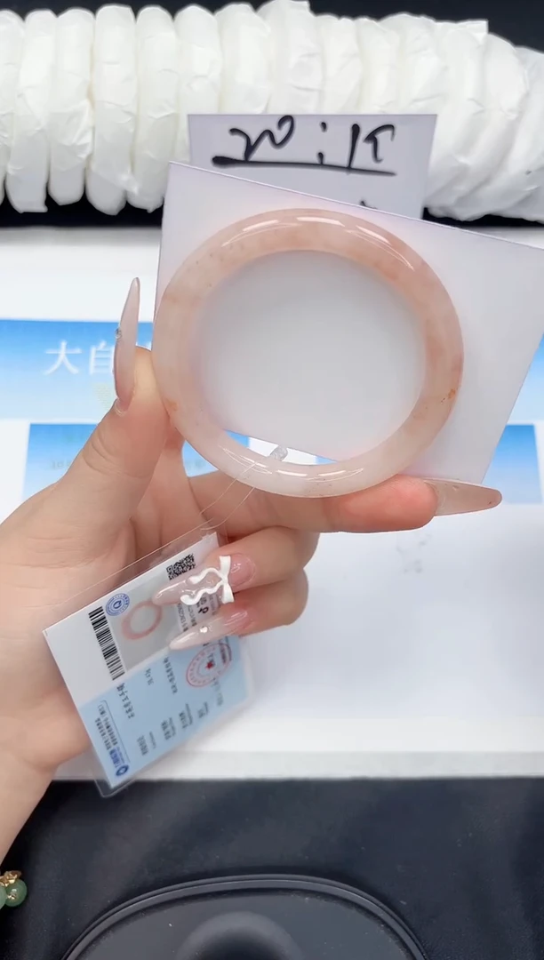 未镶嵌手镯石英质玉38-56