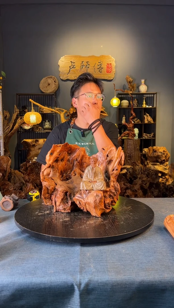 木卢师傅根艺作品（不包含人物摆件）