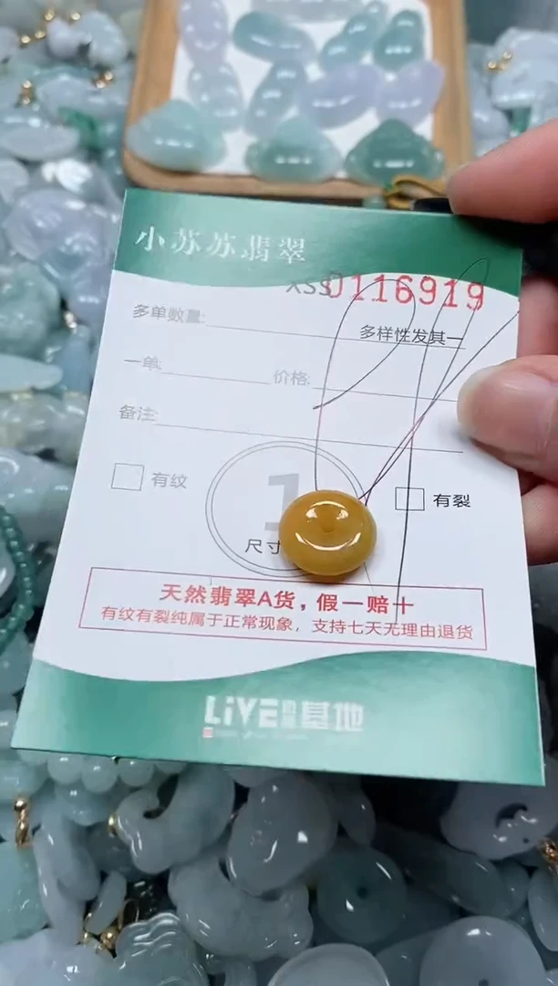 【闪购商品】翡翠颈饰未镶嵌闪购商品0116919