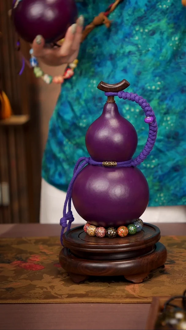 165易林高端工艺大漆酒葫芦--168