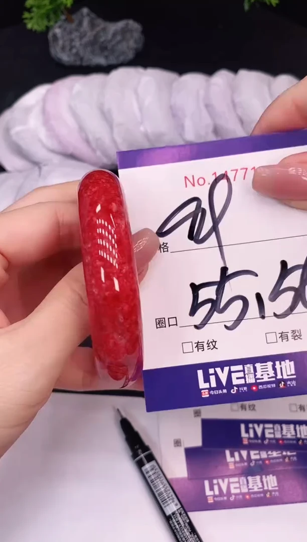 未镶嵌手镯翡翠14771