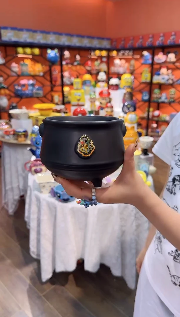 瓷片@@哈利波特陶瓷零食碗