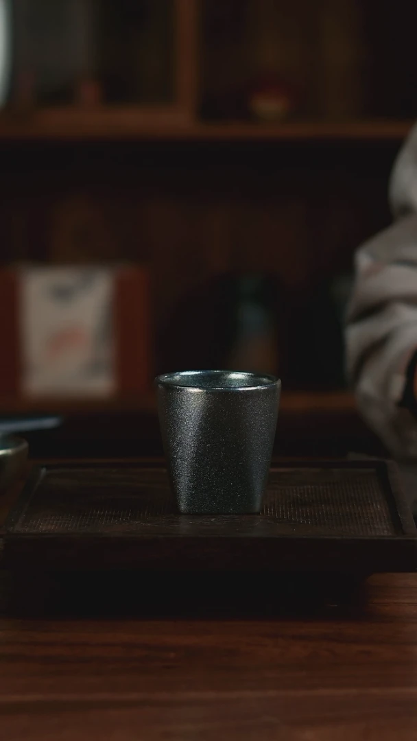 【闪购商品】不二完品银彩纯柴烧杯100cc