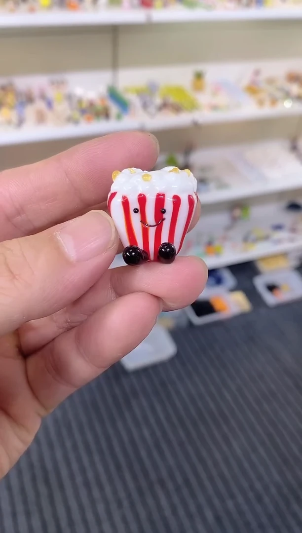 琉璃手工艺品爆米花