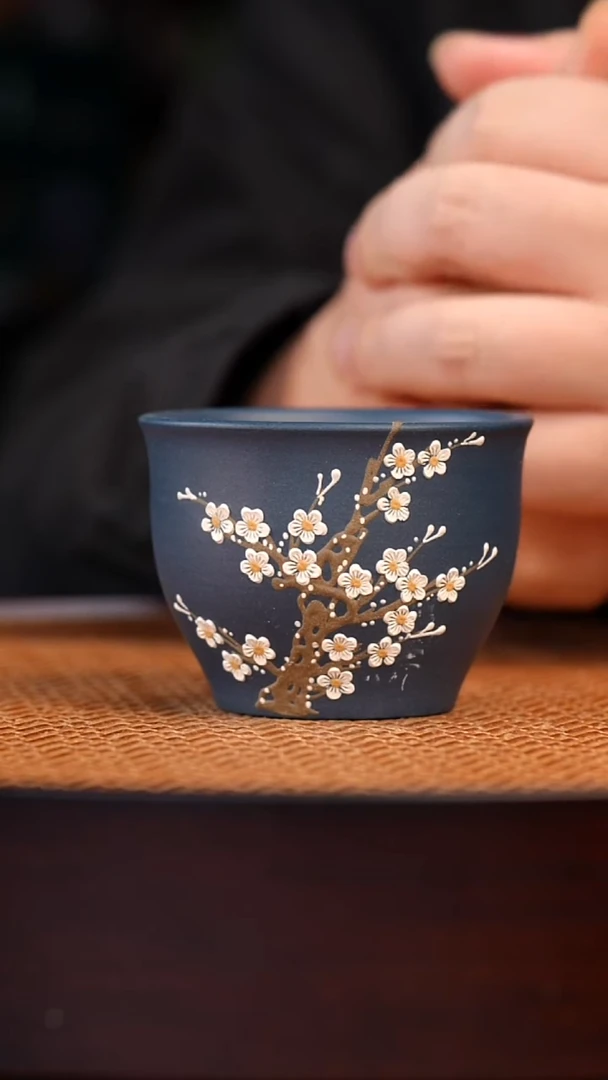 茶杯紫砂宜兴全手工紫砂杯