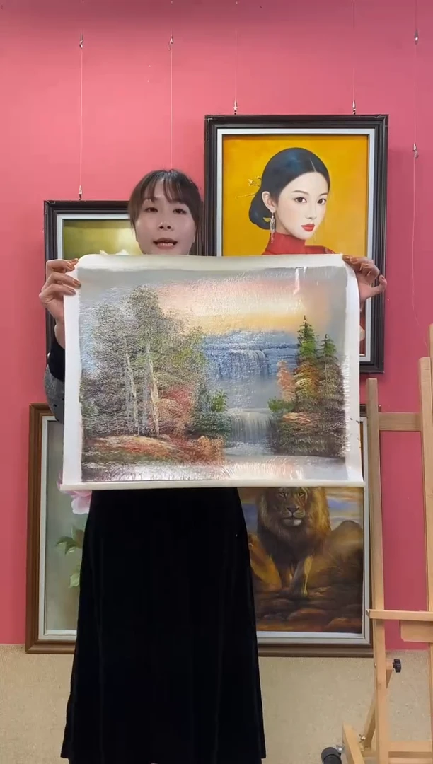 油画海* 尺寸40*50画芯（不含框）