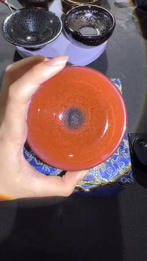 茶盏430礼盒证书建盏