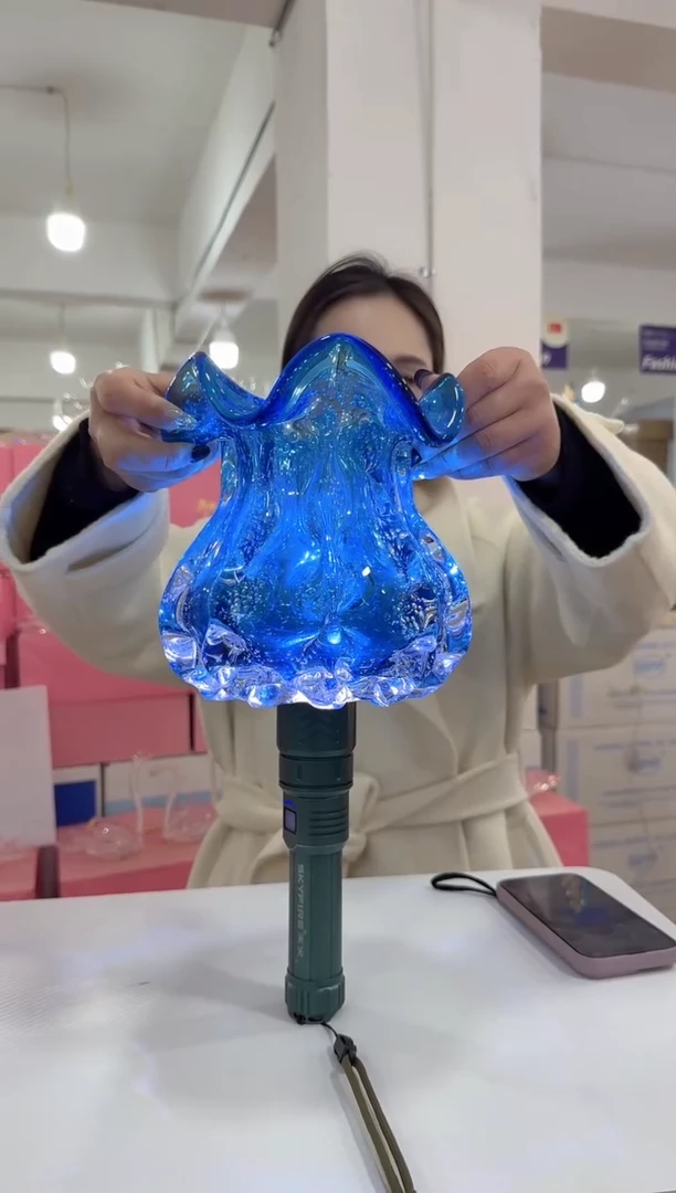 【闪购商品】无铅玻璃洛芙花器-u-早30