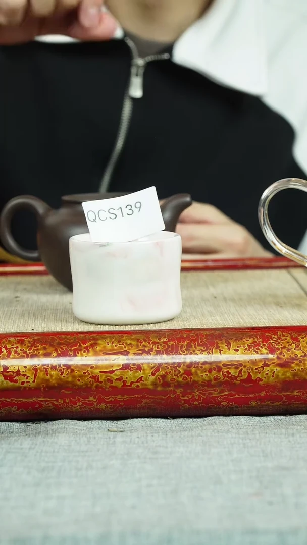 【闪购商品】紫砂茶杯QCS139 青瓷杯 张武平制
