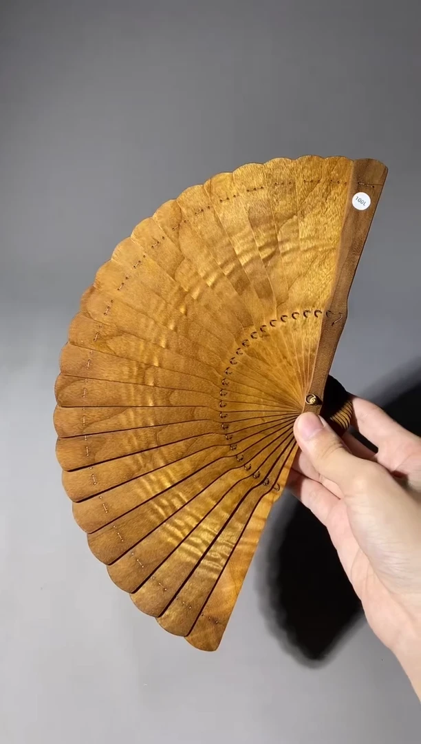 金丝楠100号18cm小叶桢楠扇子