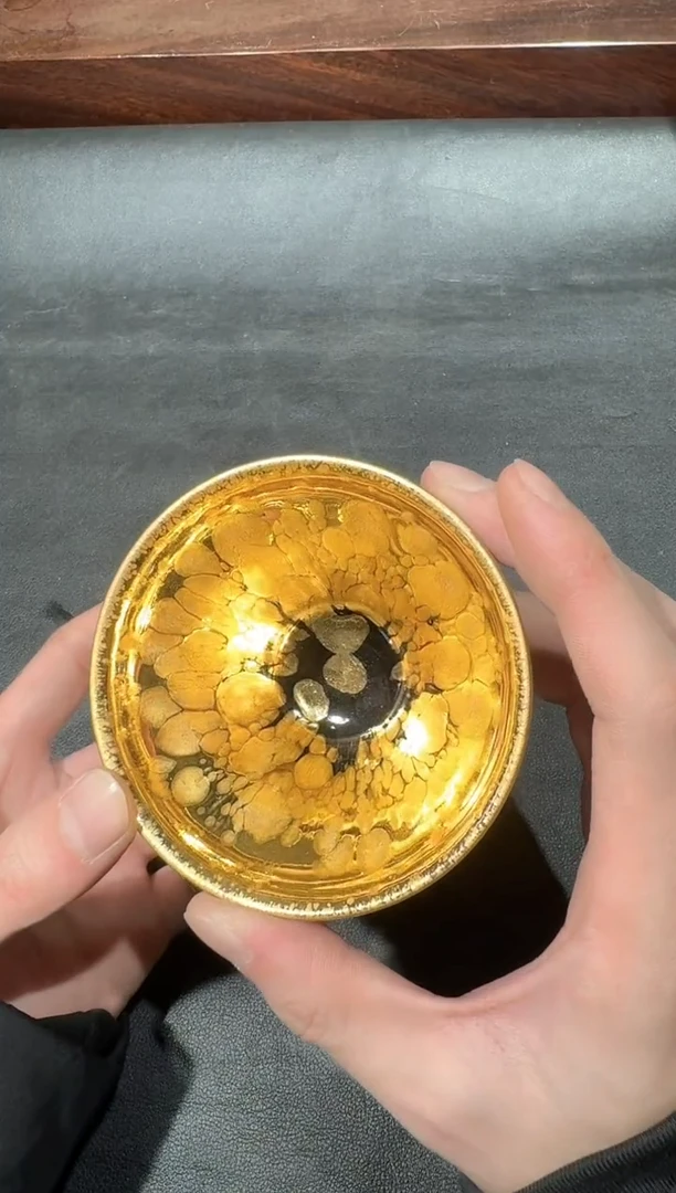 【闪购商品】茶盏建盏故事李英金油滴167
