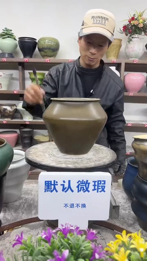 1-3-高18口14瑕-花盆
