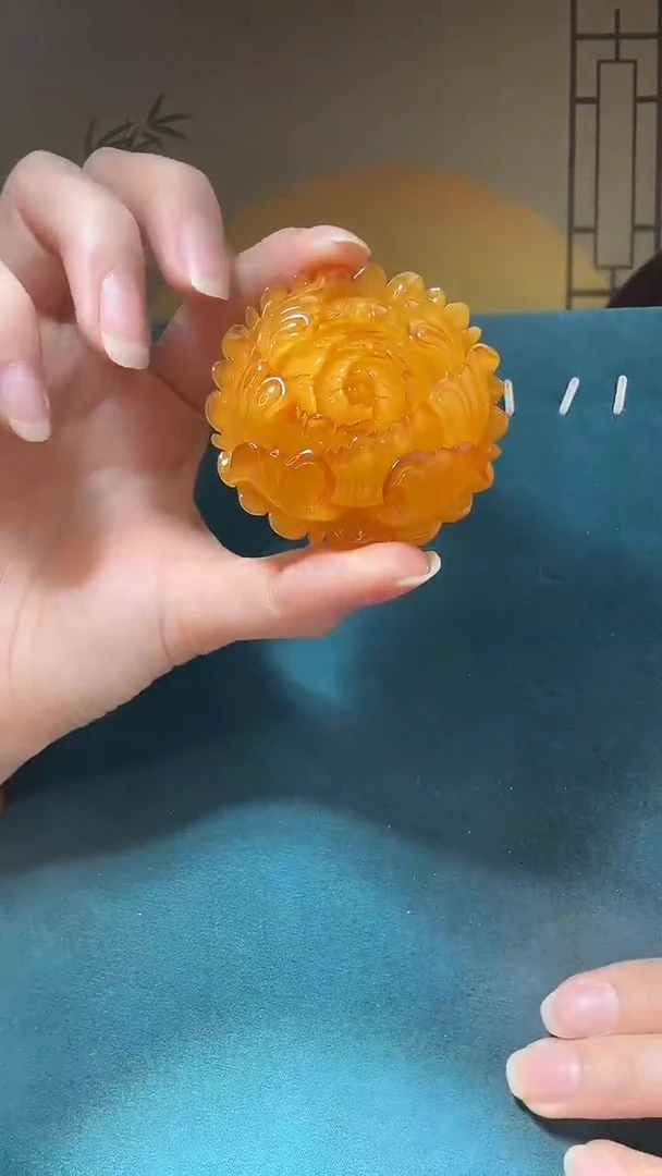 【闪购商品】琥珀裸石未镶嵌A0323天然蜜蜡绑绳