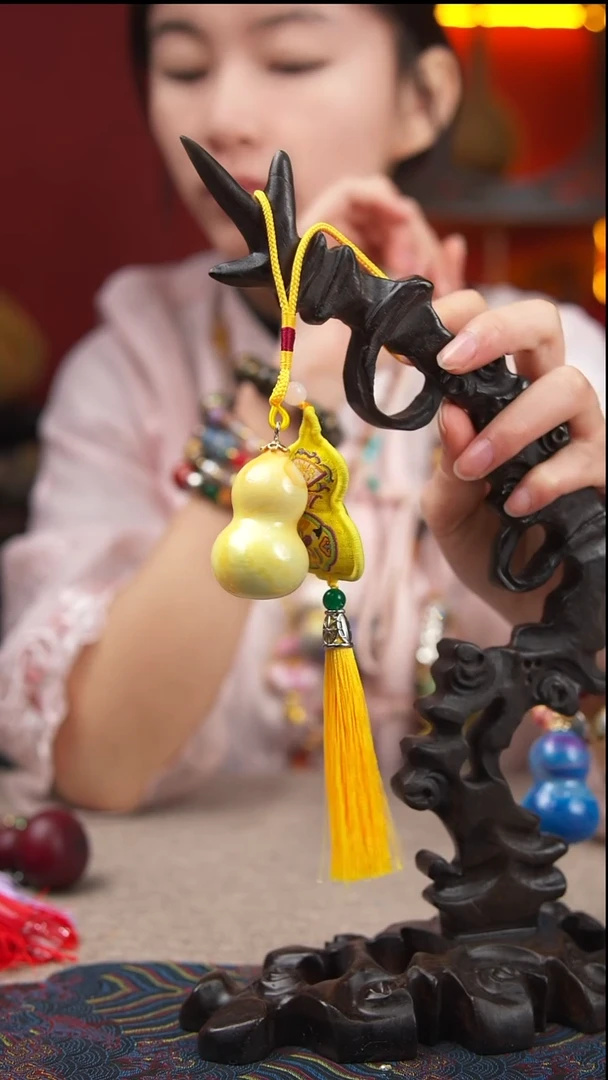 开播福利玖澄文创漆艺葫芦国风配饰葫芦系列