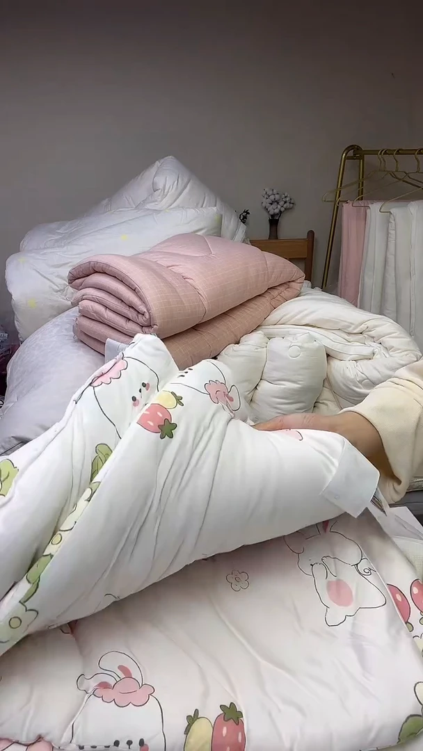 95%以上150*200针织棉 春秋被非纯棉