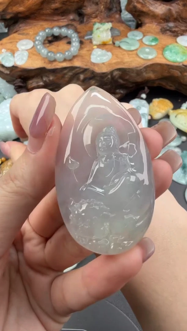 吊坠(不含链)未镶嵌翡翠翡翠饰品-166