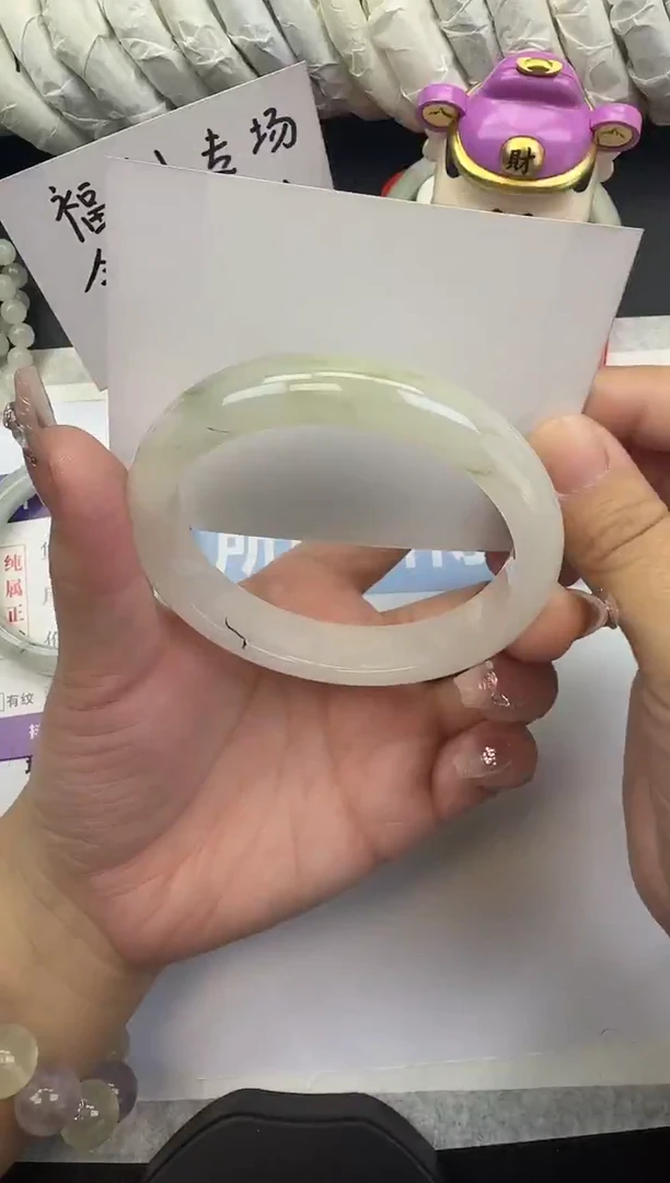 未镶嵌手镯石英质玉16-62.4