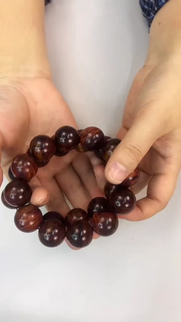 【闪购商品】黄花梨/降香黄檀手串/手链2-1海黄手串20发一