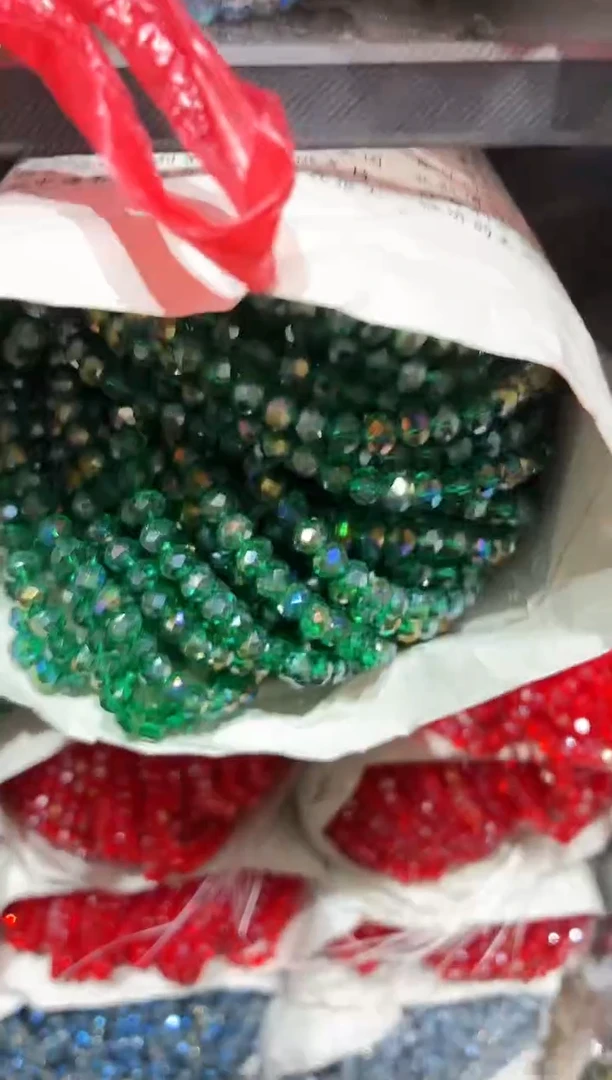 玻璃2177卡4水晶10条AB彩祖母绿色