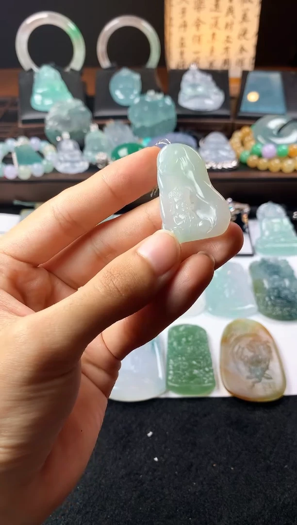 定制翡翠未镶嵌S毛货不退不换